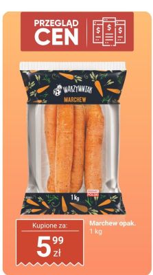 Marchew opak. Warzywniak promocja w Biedronka