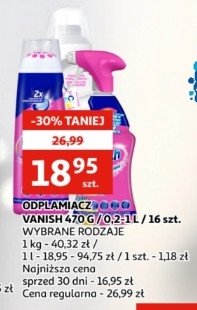 Skoncentrowany odplamiacz w żelu Vanish gold power gel promocja