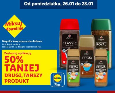 Kawa rozpuszczalna Crema promocja w Lidl