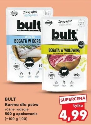 Karma dla psów Bult różne rodzaje promocja w Kaufland
