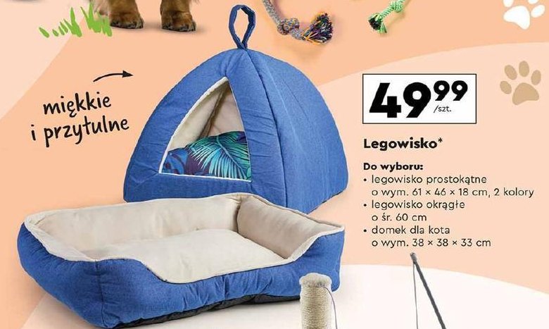 Legowisko 61 x 46 x 18 cm promocja