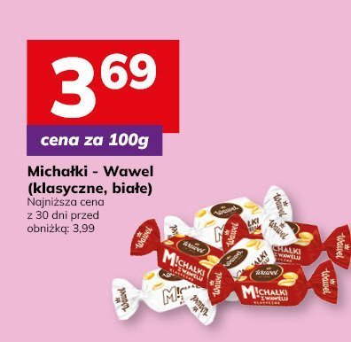 Michałki - Wawel (klasyczne, białe) promocja w Hitpol