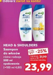 Szampon do w艂os贸w classic clean Head&shoulders promocja