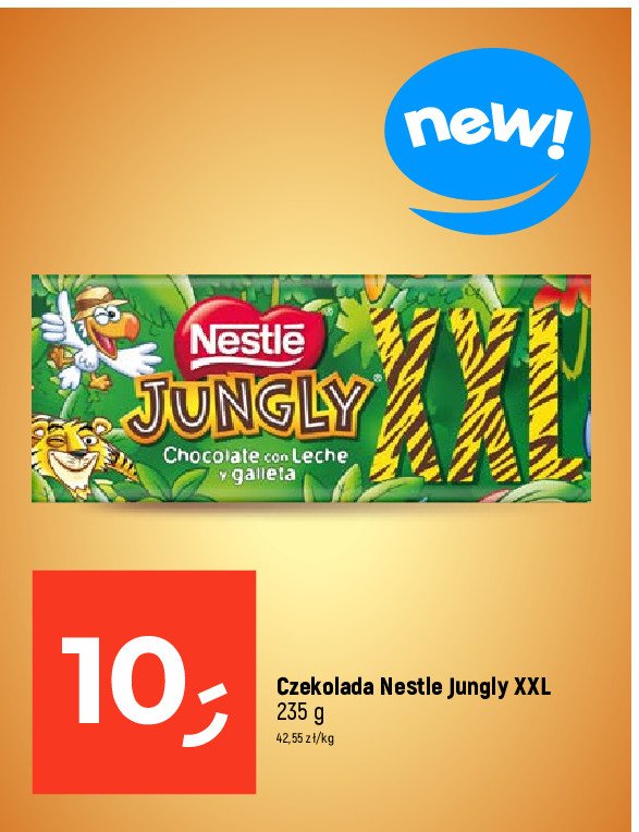Czekolada Nestle jungly promocja