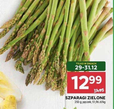 Szparagi zielone promocja w Stokrotka