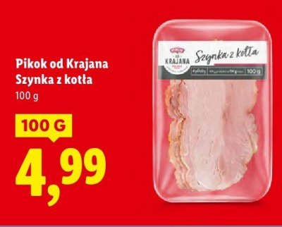Szynka z kotła  promocja w Lidl