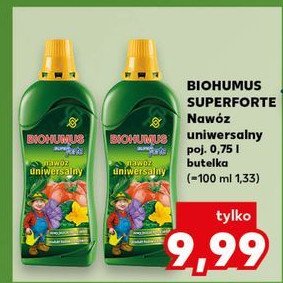 Nawóz uniwersalny forte Biohumus promocja w Kaufland