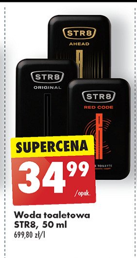 Woda toaletowa Str8 red code promocja