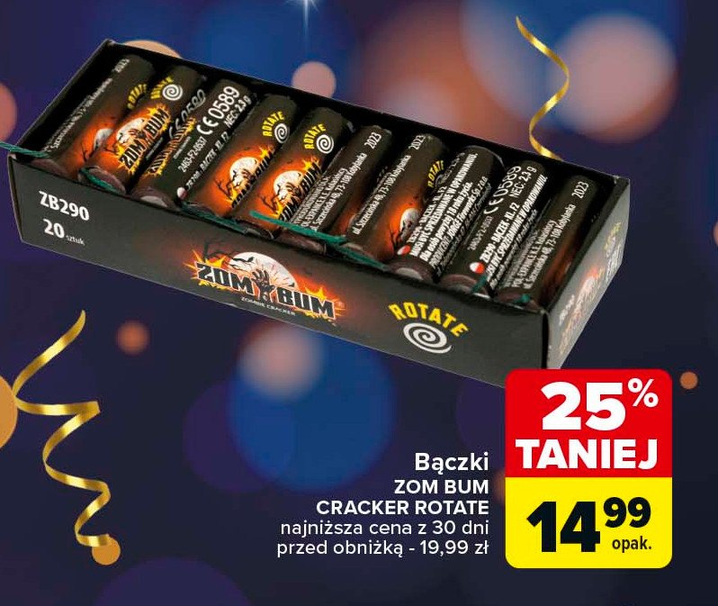 Bączki zom bum promocja