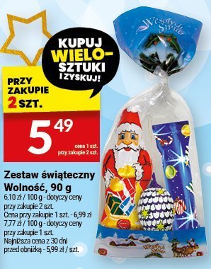 Zestaw świąteczny Wolność promocja w Twój Market