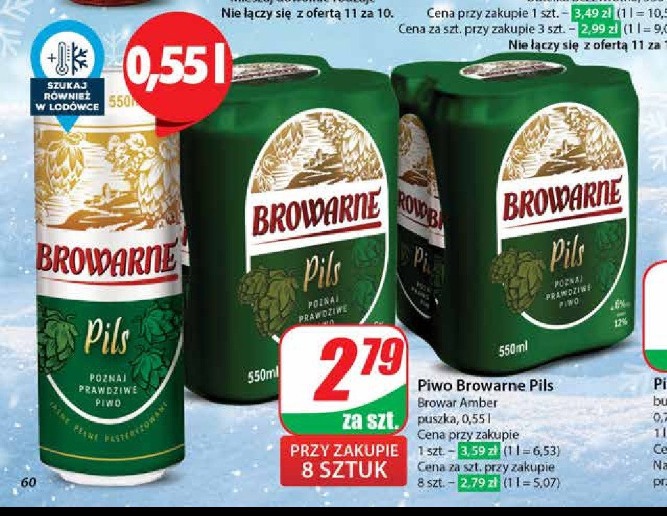 Piwo Browarne pils promocja