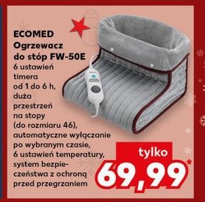 Ogrzewacz do stóp fw-50e ECOMED promocja w Kaufland