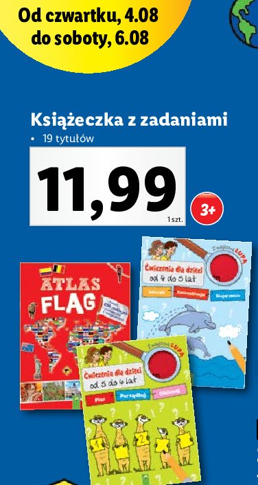 Książka atlas flag promocja
