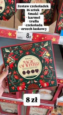 Zestaw czekoladek Magic of Winter promocja w Dealz