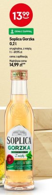 Wódka Soplica Gorzka z miętą promocja w Żabka