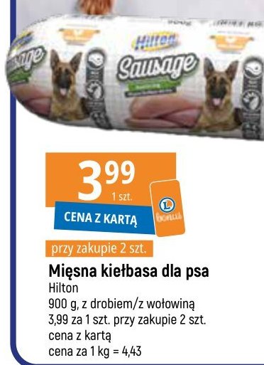 Kie艂basa z wo艂owin膮 Hilton promocja