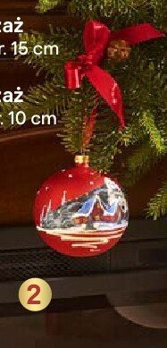 Bombka pejzaż śr. 10 cm promocja w Castorama