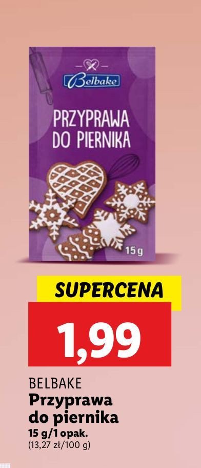 Przyprawa do piernika Belbake promocja