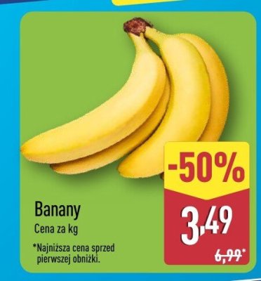 Banany promocja w Aldi