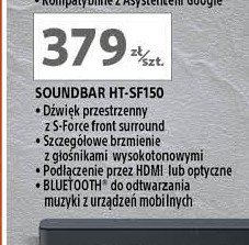 Soundbar ht-sf150 Sony promocja w Auchan