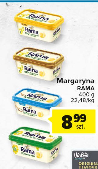 Margaryna Rama salty promocje