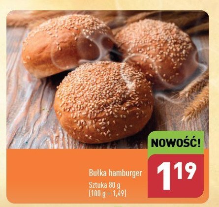 Bułka hamburger promocja