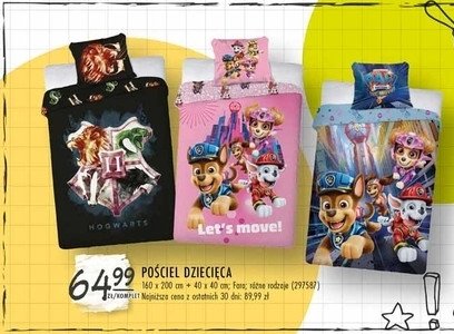 Komplet pościeli 160 x 200 + 40 x 40 cm promocja