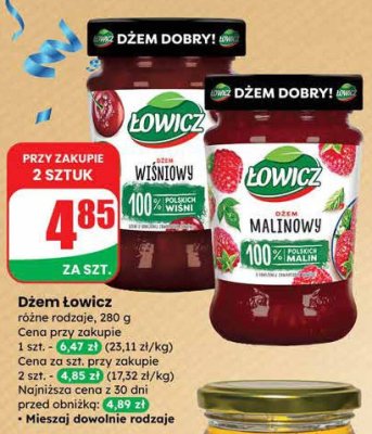 Miód sztuczny płynny Rydełkiewicz promocja w Dino