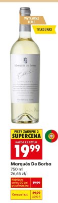 Wino Marquês De Borba promocja w Biedronka