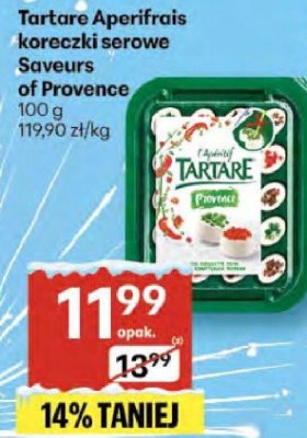 Tartare Apérifrais koreczki serowe Saveurs of Provence promocja w Delikatesy Centrum