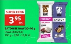 Baton energy plum Be raw! promocja