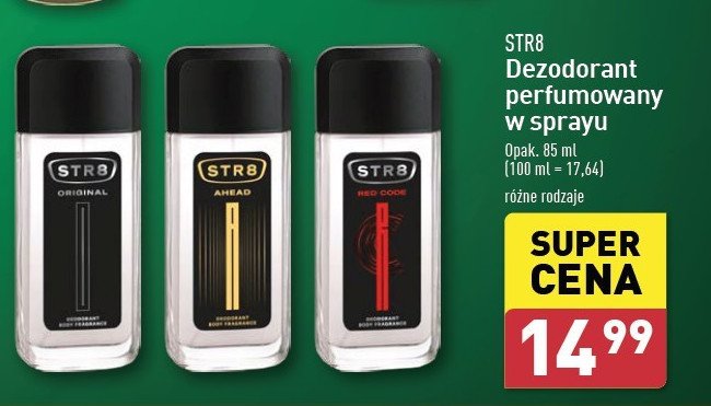 Dezodorant Str8 promocja