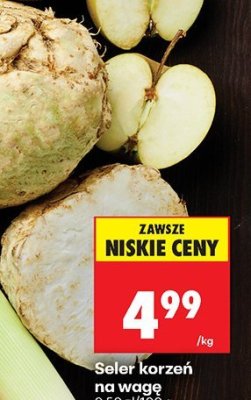 Seler korzeń promocja w Biedronka