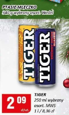 Napój energetyczny Tiger promocja w Chorten