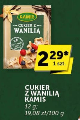 Cukier z wanilią Kamis promocja w ABC