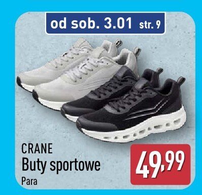 Buty sportowe CRANE Para promocja w Aldi