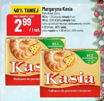 Margaryna Kasia Flora Food promocja w POLOmarket