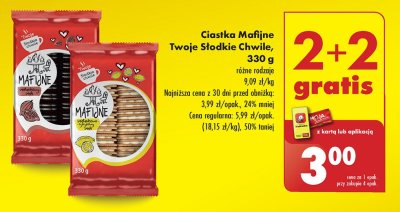 Ciastka mafijne Twoje słodkie chwile promocja