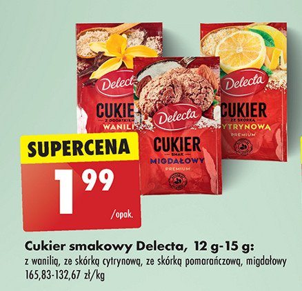 Cukier z wanilią Delecta promocja