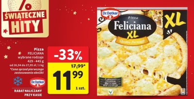 Pizza FELICIANA XL promocja w Intermarche