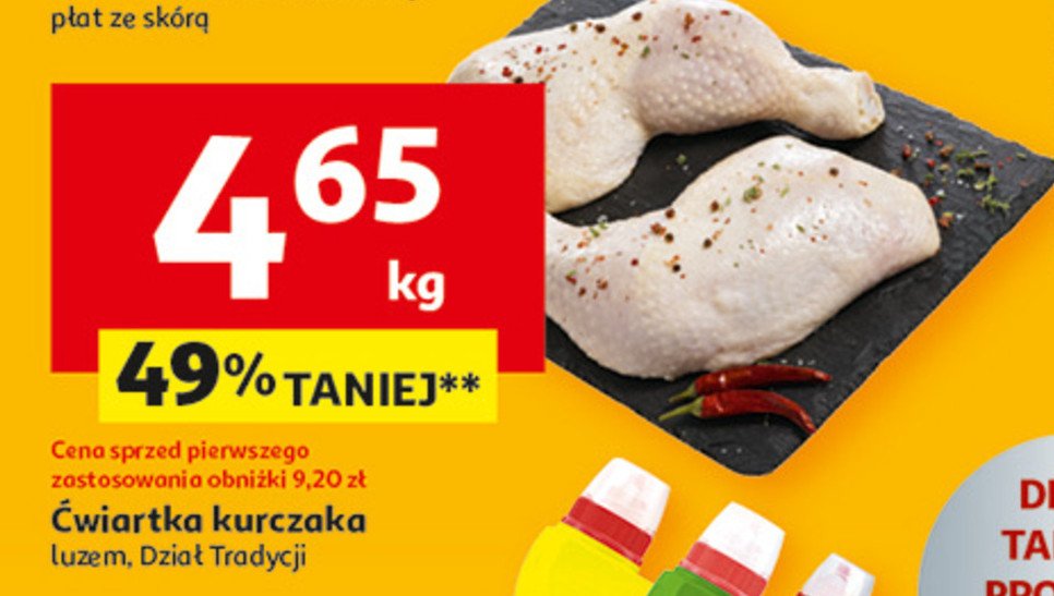 Ćwiartka z kurczaka promocja w Auchan