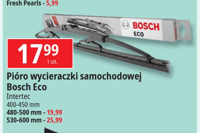 Pióra wycieraczek eco 530 mm Bosch promocja