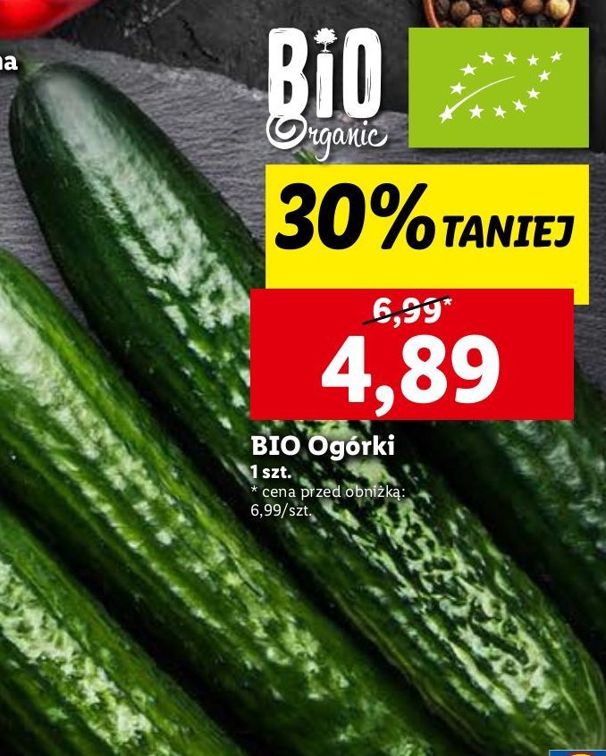 Ogórki Bio organic promocja