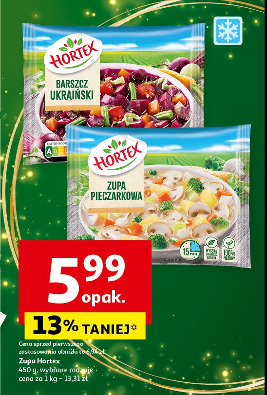 Zupa pieczarkowa Hortex promocja