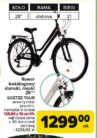 Rower trekkingowy gemini 28'' shimano GOETZE promocja