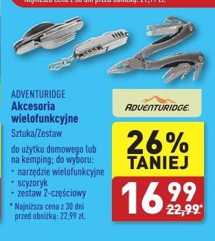 Scyzoryk ADVENTURIDGE promocja