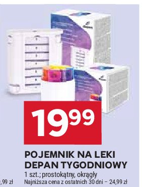 Pojemnik na leki Depan promocja w Stokrotka