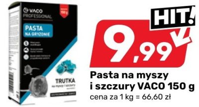 Pasta na myszy i szczury VACO promocja w Bricomarche