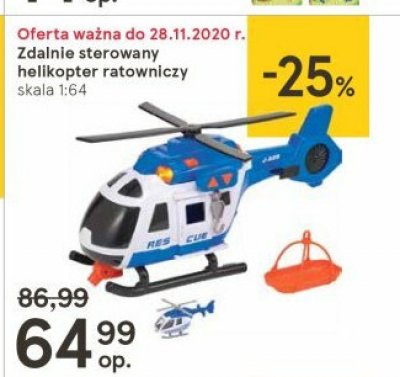 Helikopter ratunkowy j-325 1:64 promocja