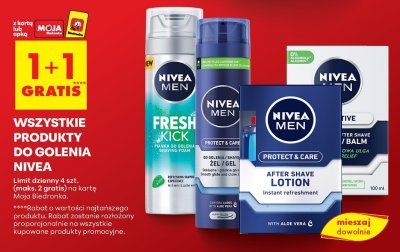 Balsam po goleniu, różne rodzaje promocja w Biedronka